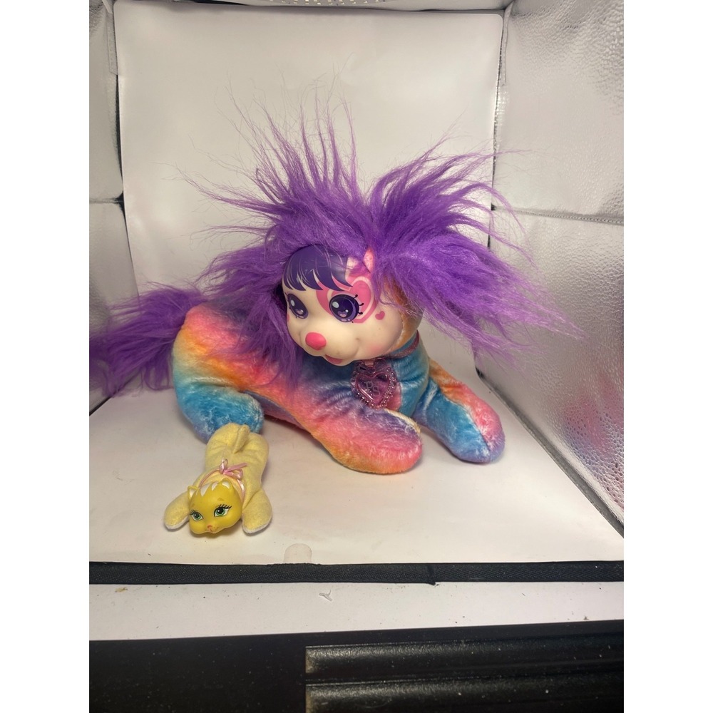 Puppy Surprise Purple & Pink W/1 Puppy Plush Toy Dog 11"
